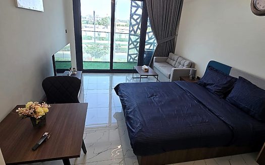 Ready to Move| Furnished Studio | Balcony | 2 Payment