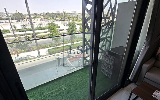 Vacant | Furnished Studio | Balcony | 2 Payment