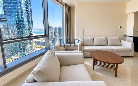 Fully Furnished | Vacant 1BR | Sea+Mangrove View