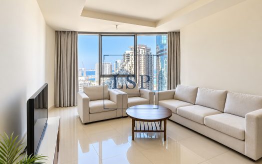 Fully Furnished | Vacant 1BR | Sea+Mangrove View