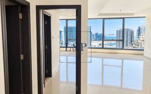 High Floor 1BR | Sea View | Large Layout