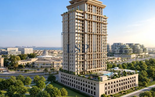 1BR+Balcony | Mid Floor | French Architectural